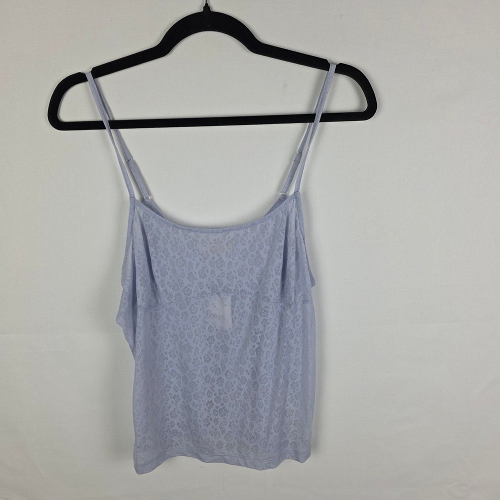Intimately Free People Floral Lace Camisole Tank Top Purple Large NWT